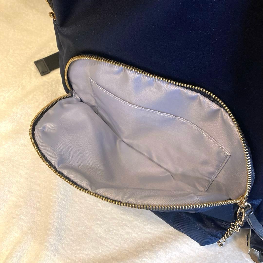 LANVIN en Bleuランバンオンブルー エコール リュック　ネイビー　L