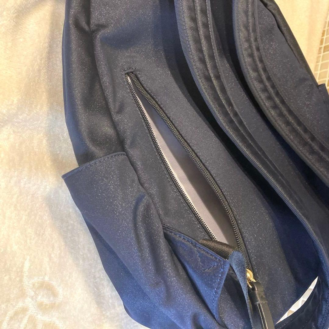 LANVIN en Bleuランバンオンブルー エコール リュック　ネイビー　L