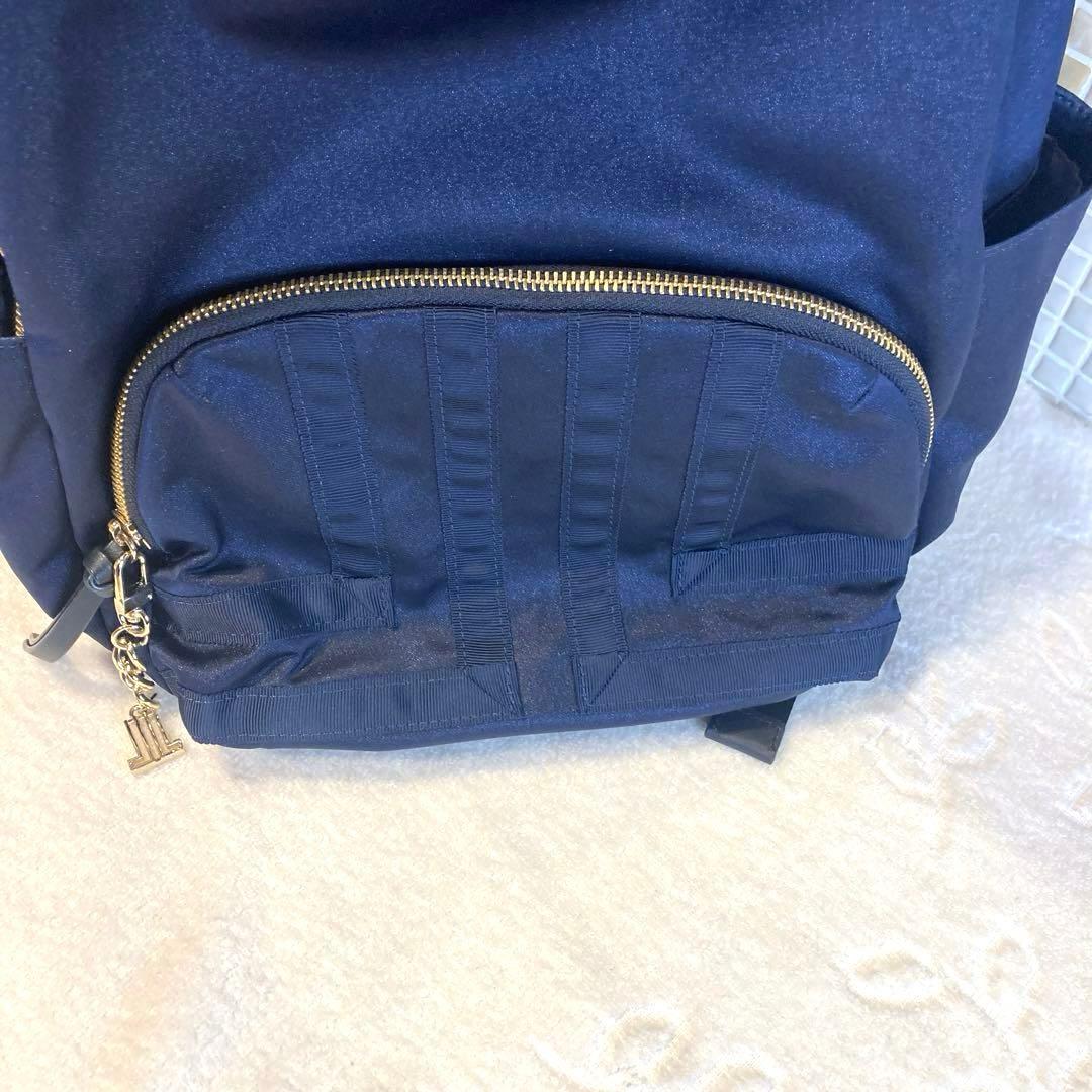 LANVIN en Bleuランバンオンブルー エコール リュック　ネイビー　L