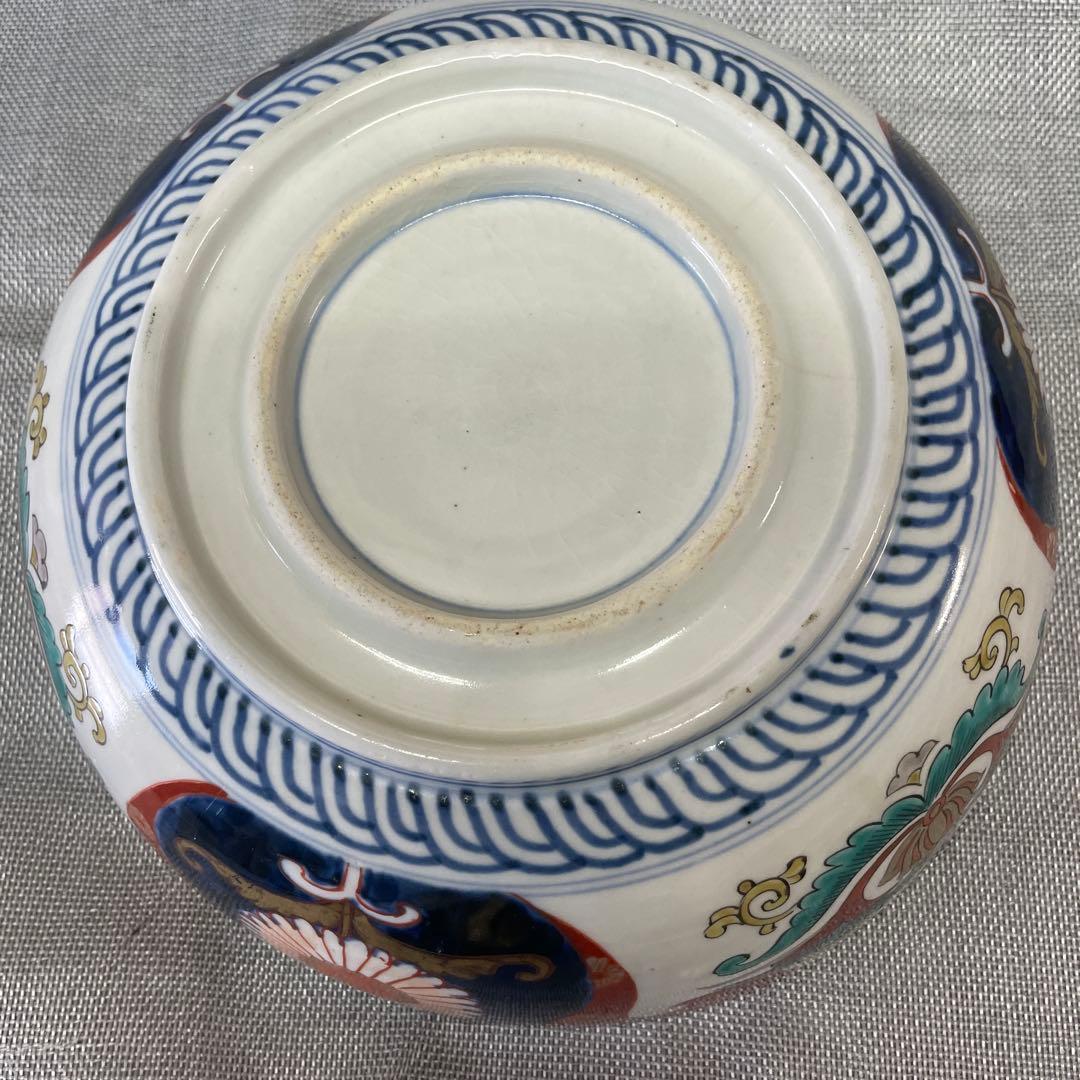 古伊万里 八寸鉢 大皿 深鉢 昭和初期か大正か明治かそれ以前 たいへん