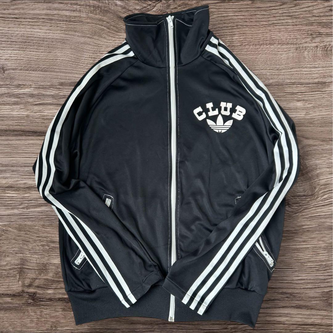 希少 adidas CLUB トレフォイル トラックジャケット　アディダス L