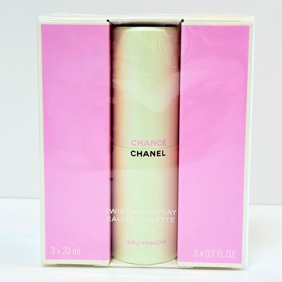 新品　シャネル　チャンス　オーフレッシュ　ツイスト&スプレー　香水　本体セット