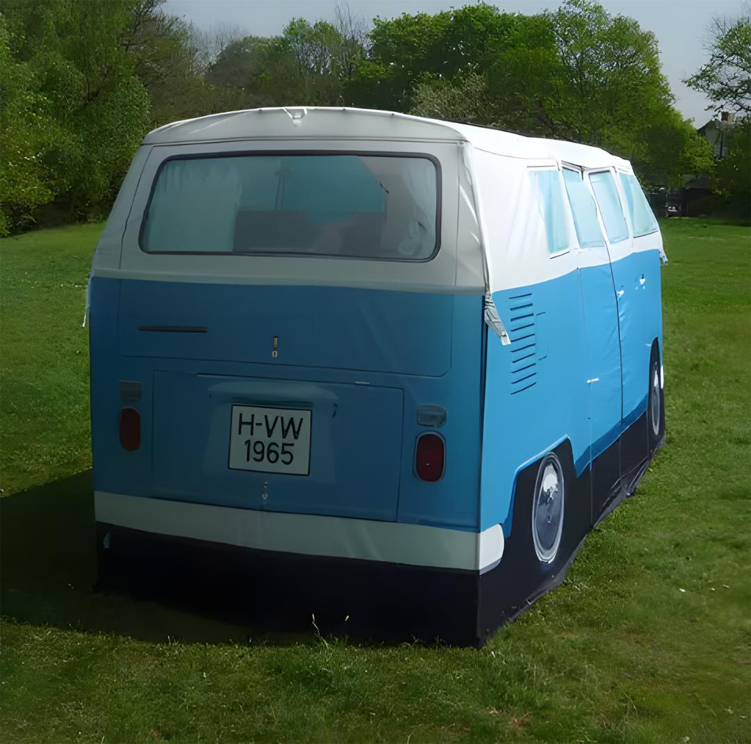 未使用　フォルクスワーゲンバス　テント　ブルー