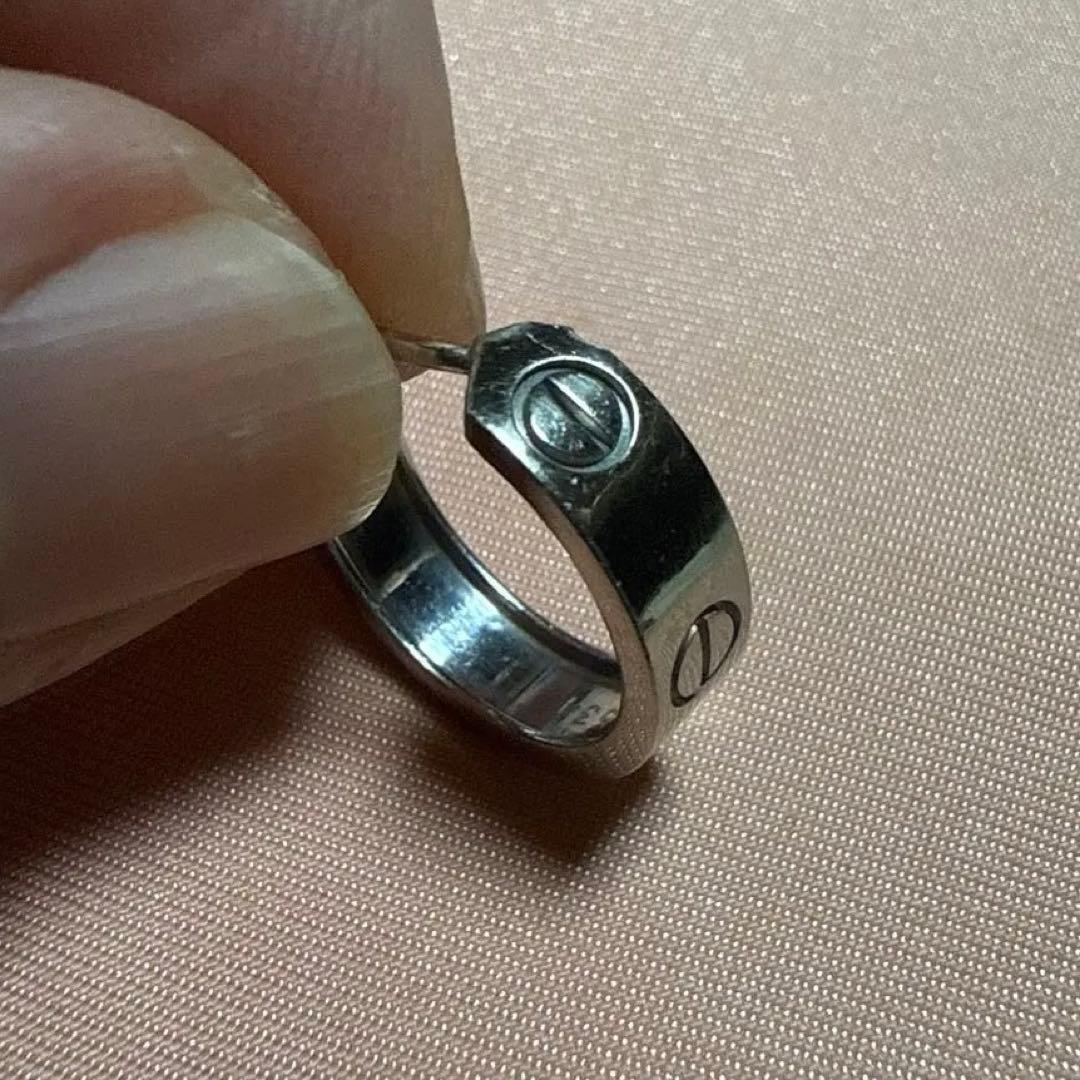 【しの】カルティエ ラブ フープ ピアス 片耳　ロックキャッチ付き！