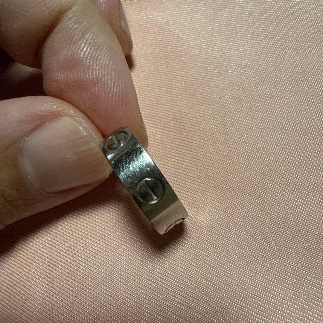 【しの】カルティエ ラブ フープ ピアス 片耳　ロックキャッチ付き！