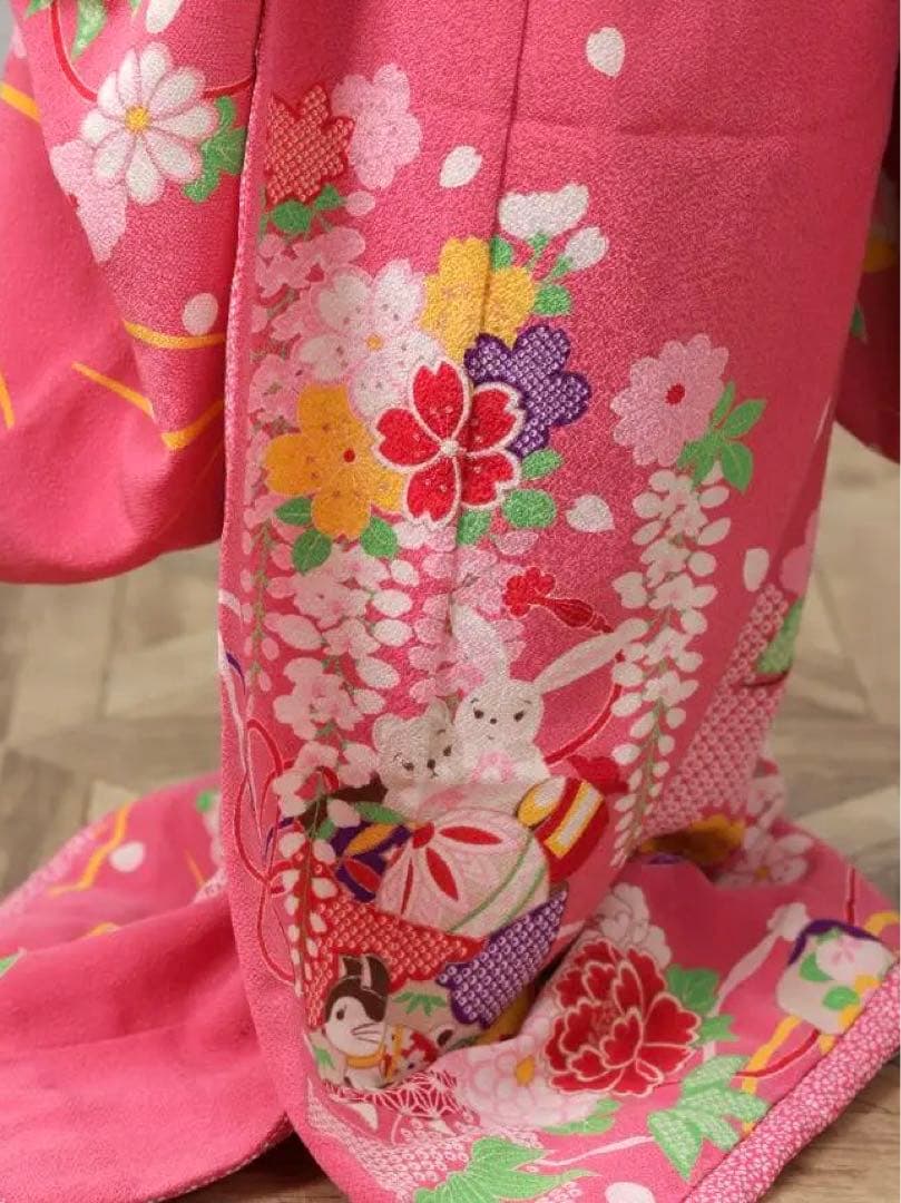 七五三　7歳　着物　舞妓さん