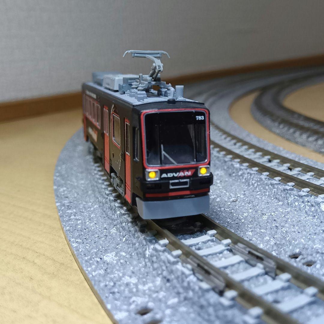 Nゲージ MODEMO NT122 豊橋鉄道 市内線 モ783 ADVAN号