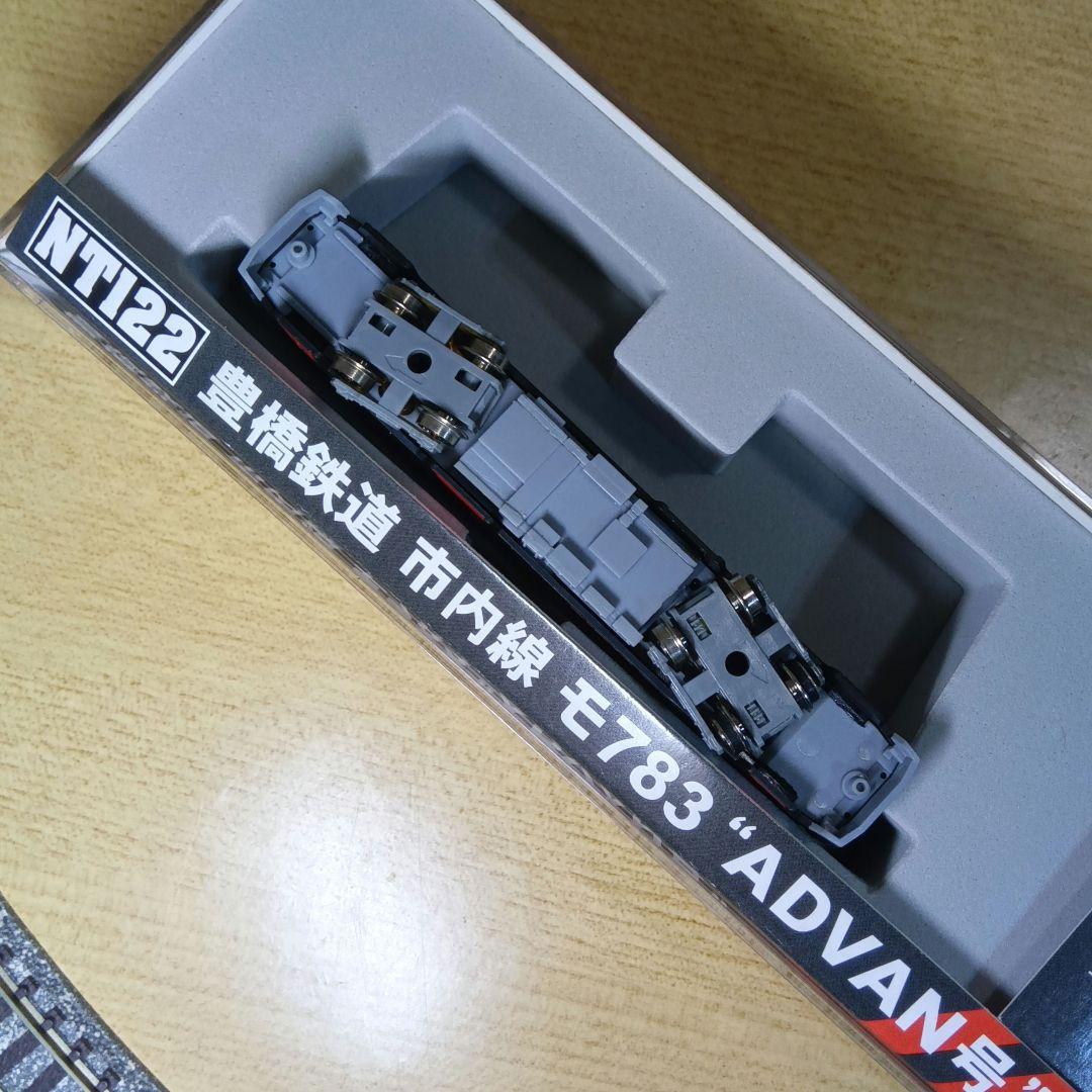 Nゲージ MODEMO NT122 豊橋鉄道 市内線 モ783 ADVAN号