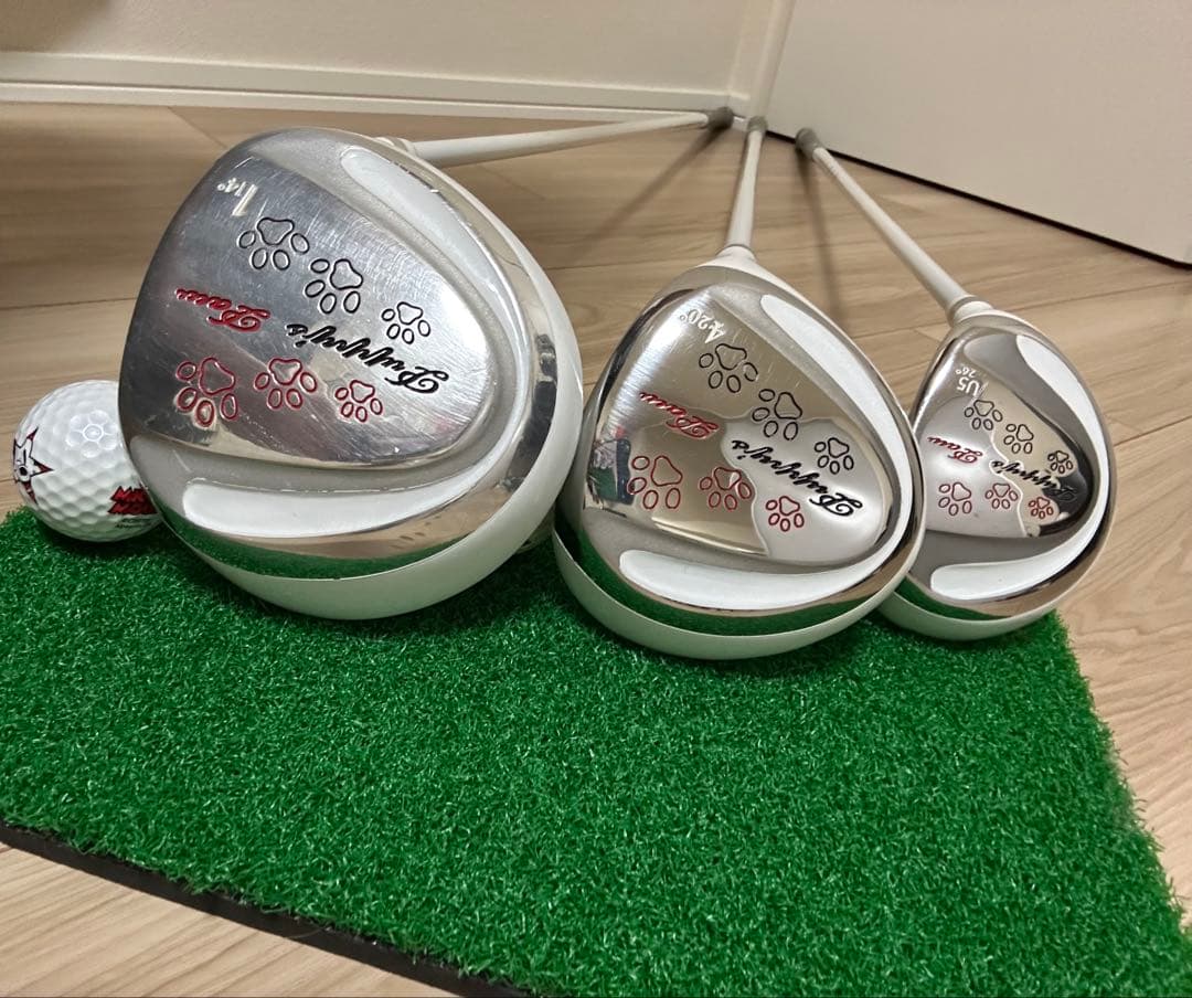 シェリー様専用】可愛い初心者向けレディースゴルフセット※おまけ付き