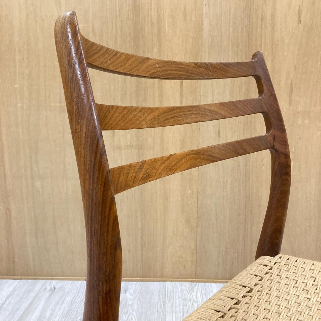 J.L.Moller(J.L.モラー)　Model 78　ペーパーコード　 椅子