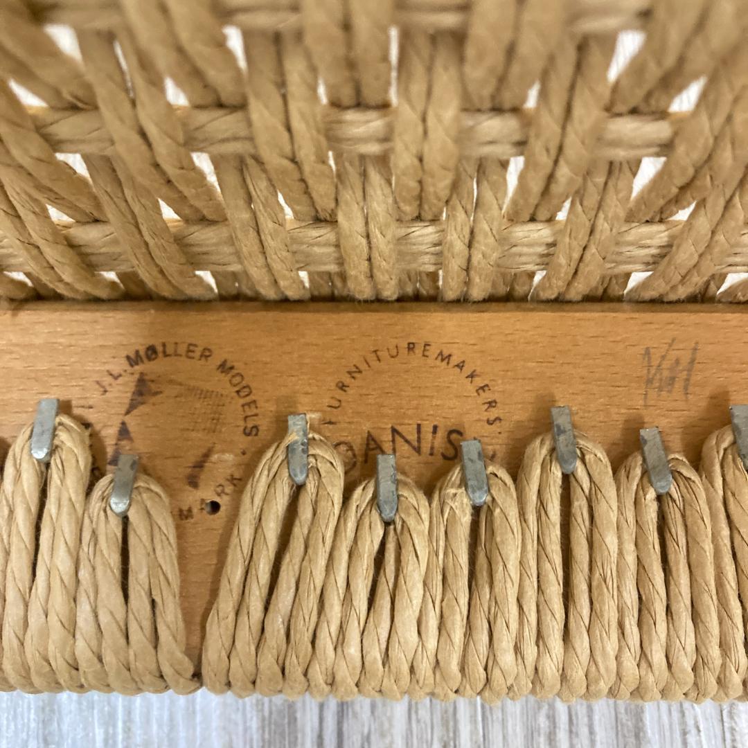 J.L.Moller(J.L.モラー)　Model 78　ペーパーコード　 椅子