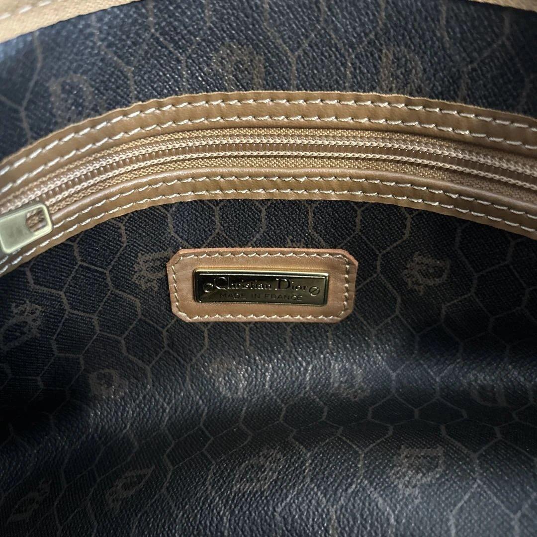 Christian Dior ボストンバッグ レザー ブラック