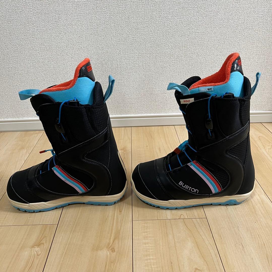 【美品_即日発送】BURTON スノボMINT-ASIAN FIT 23.0cm