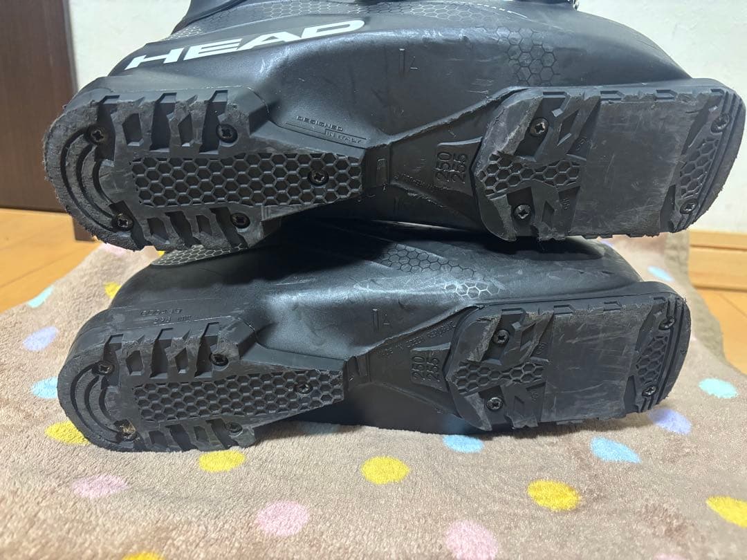 HEAD LYT 80 スキーブーツ ブラック/イエロー25cm〜25.5cm