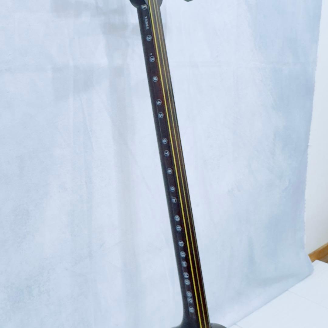 津軽三味線 太棹 紅木 撥付き
