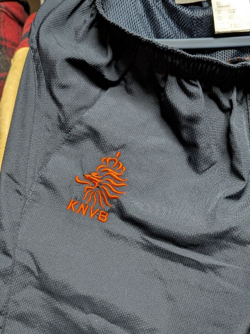 NIKE KNVB ウィンドブレーカー Sサイズ 黒/オレンジ　セットアップ