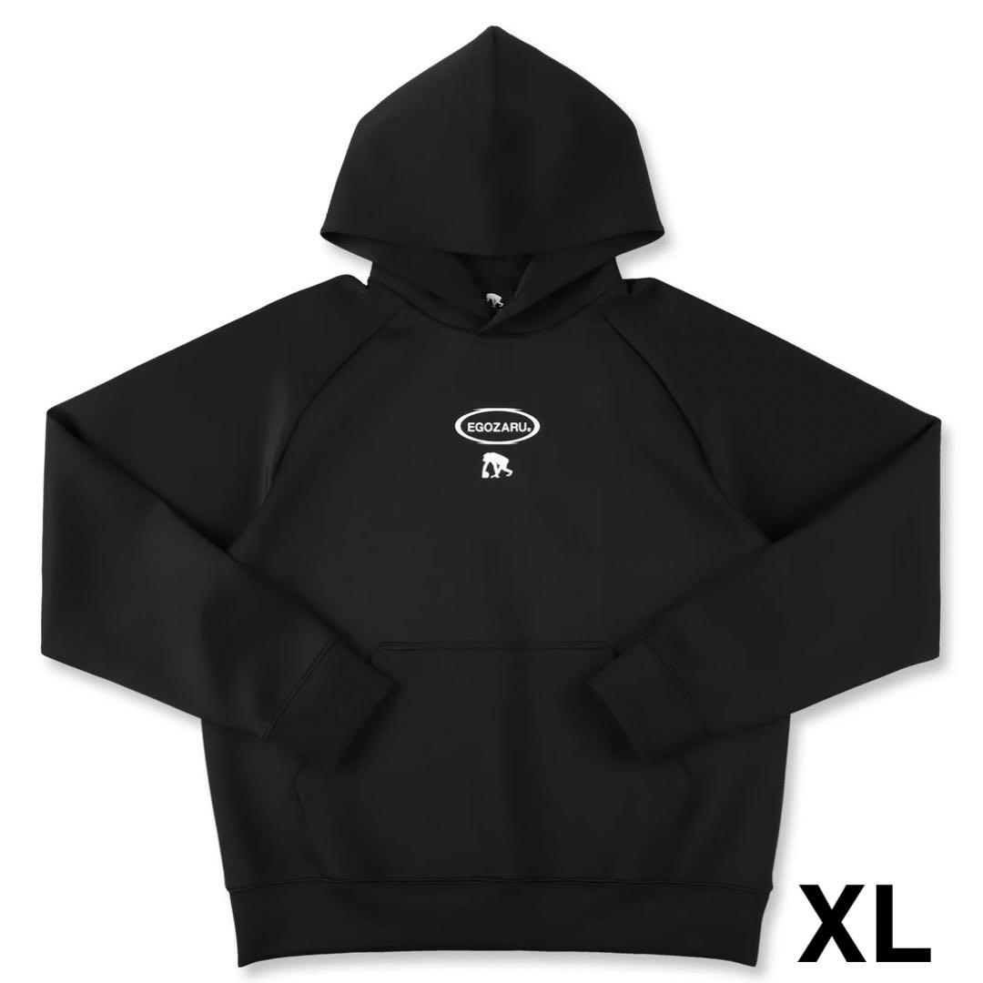 新品　XL エゴザル　EGOZARU バスケット スウェット　パーカー　黒