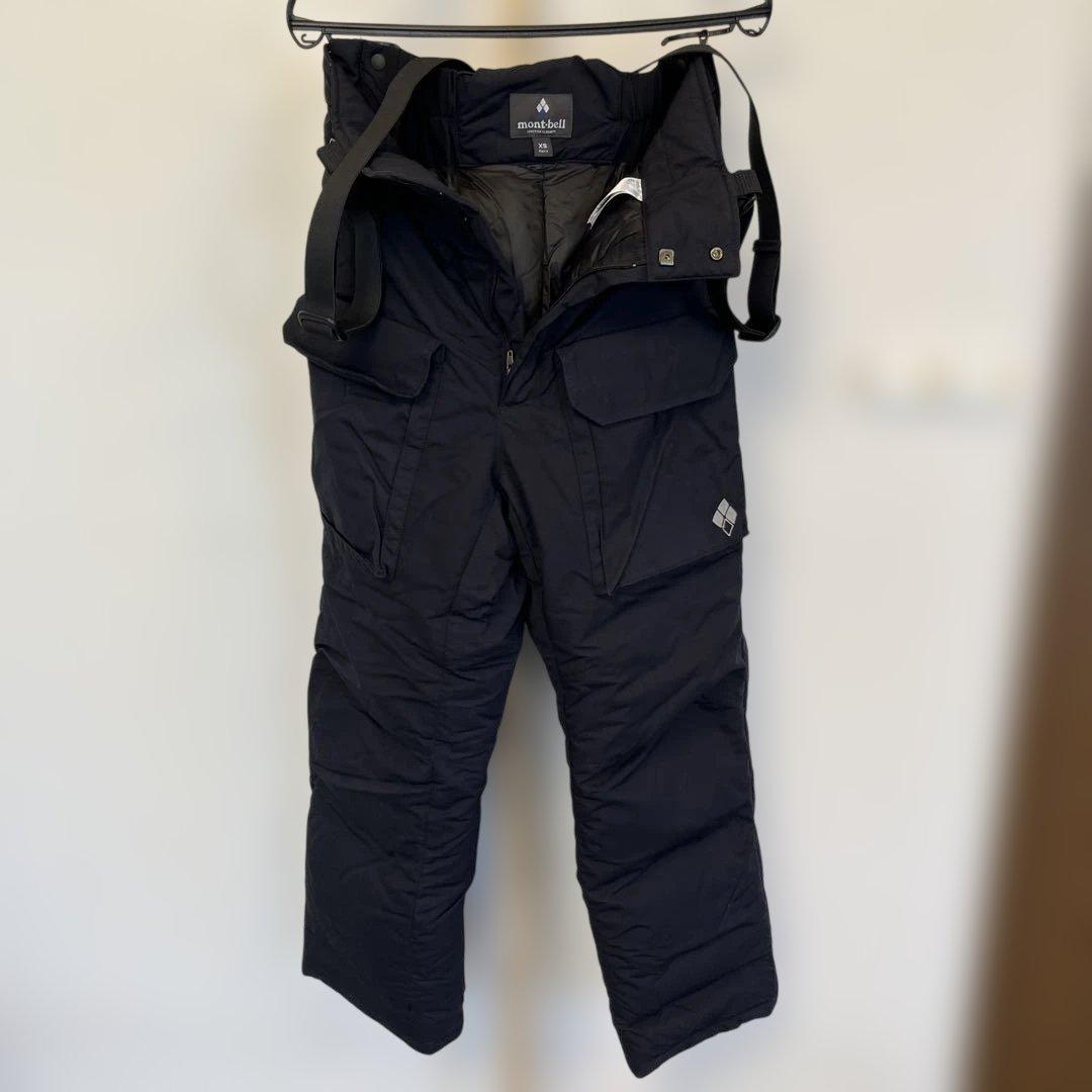 モンベル ポーラーダウン ビブ XS - メルカリ