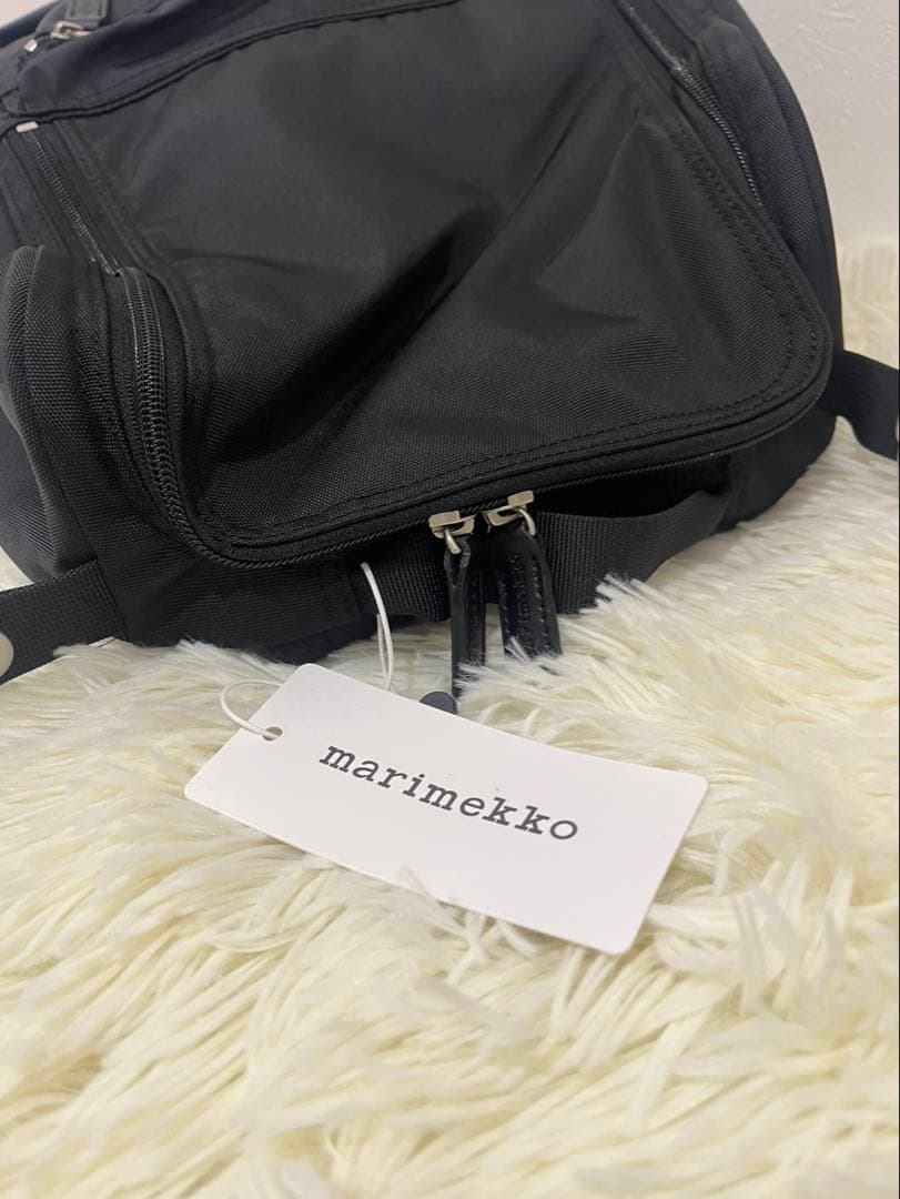 新品タグ付✨marimekko BUDDY マリメッコ バディ リュック 黒