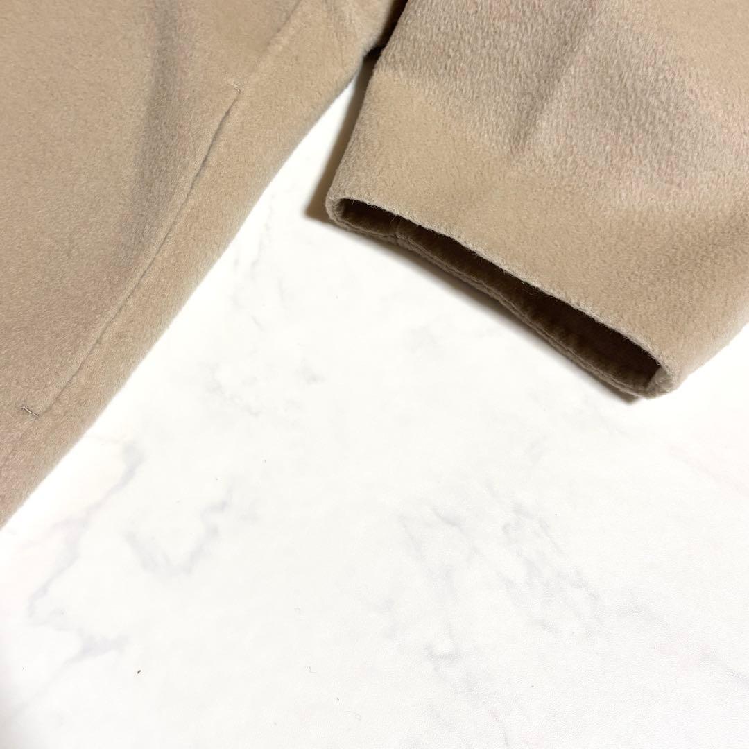 美品✨ミューズドゥーズィエムクラス　ウールアンゴラリバーコート　ベージュ