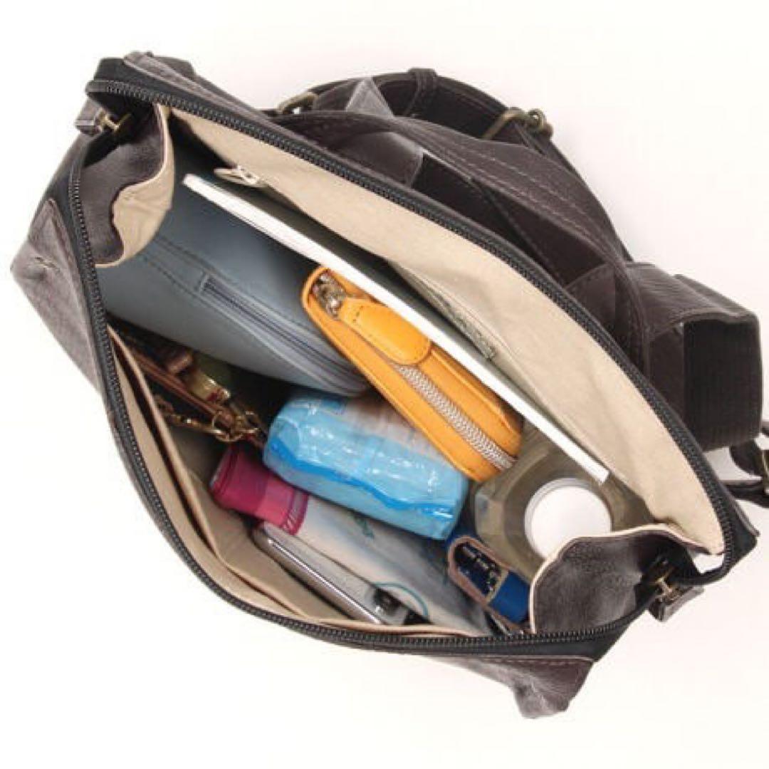 【美品】ダコタ　ヤロップ　リュック　A4 ブラウン　本革　軽量　人気