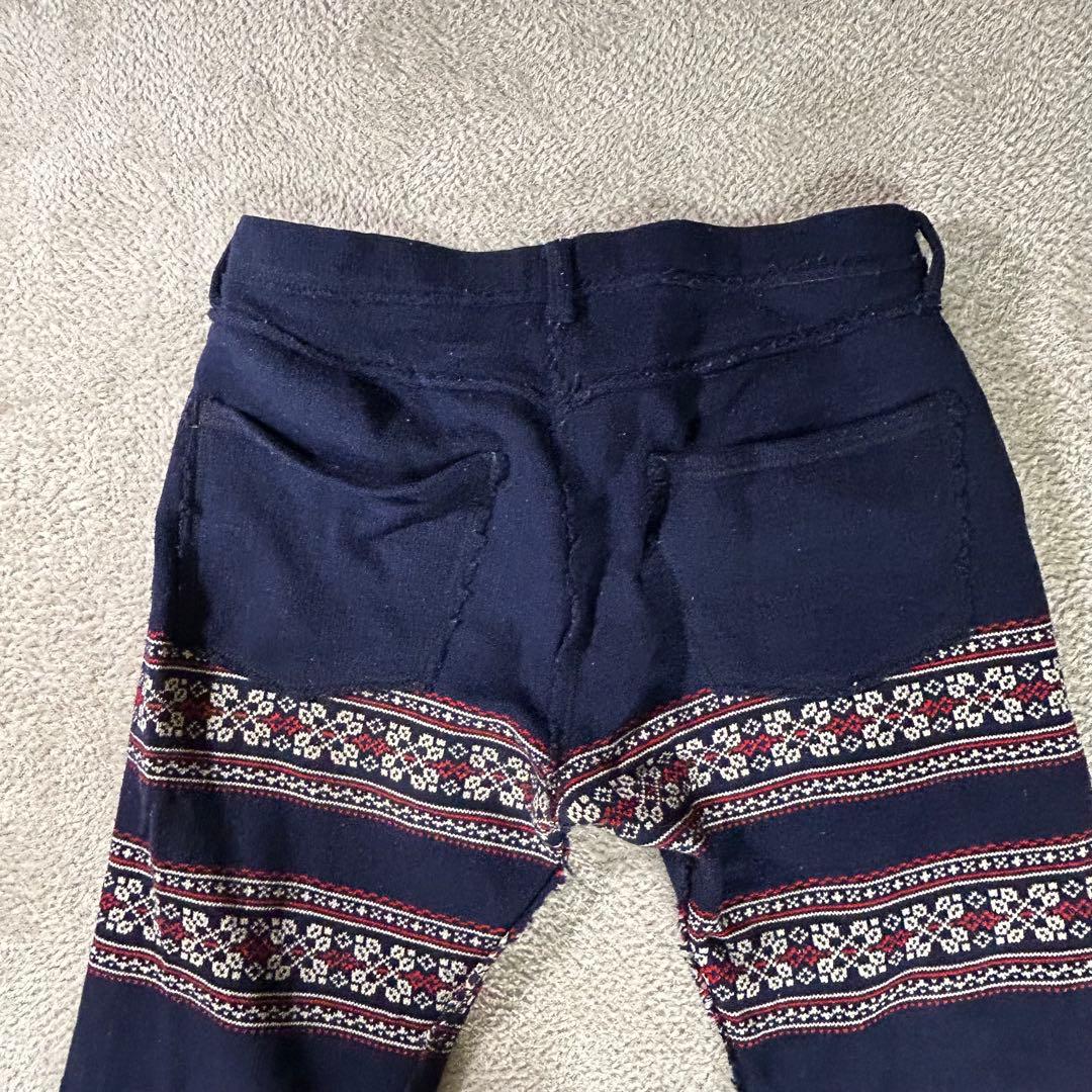 junya watanabe manルイスレザー　ニットライダース　セットアップ