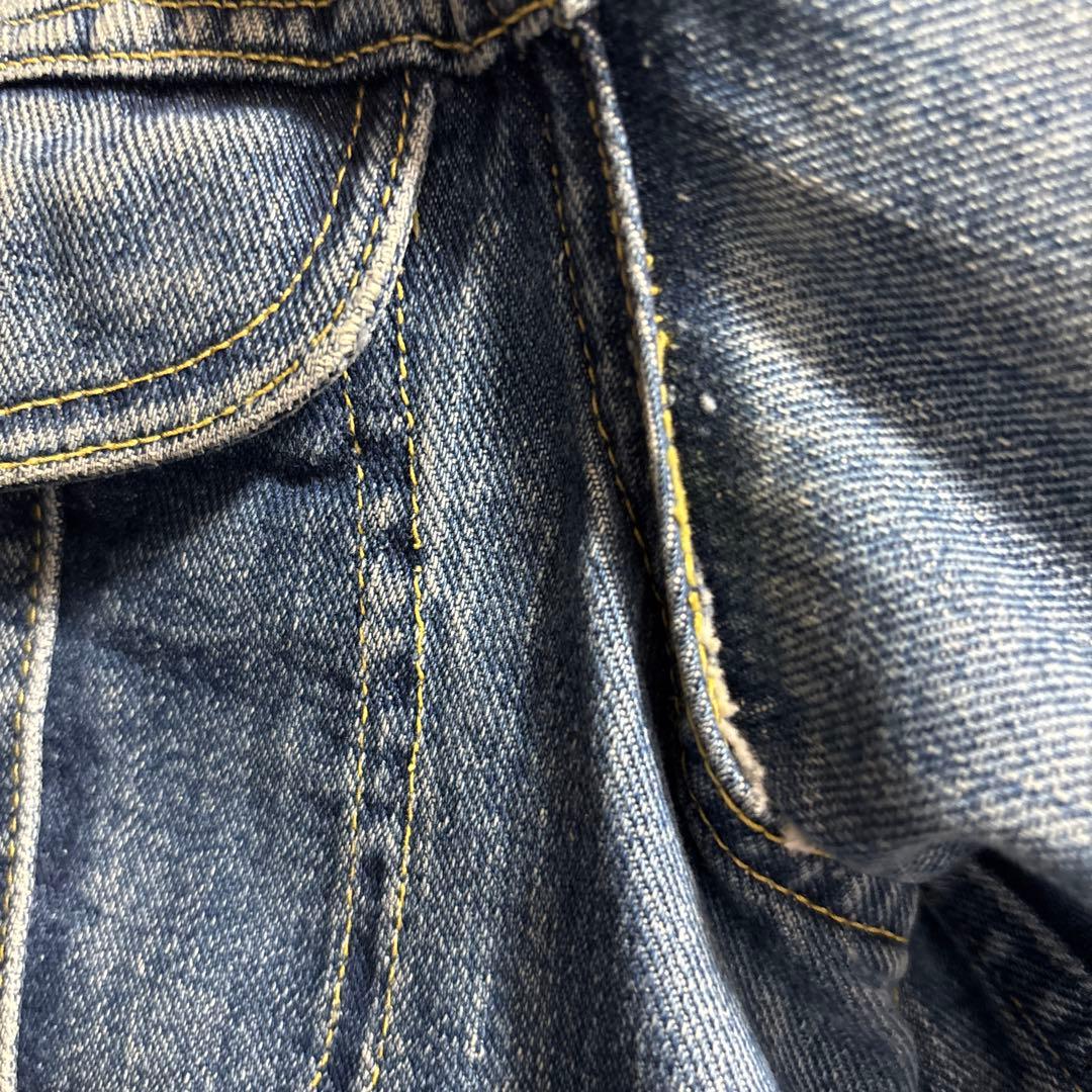 70s lee101jデニムジャケットmade in usa 1st2st3rd