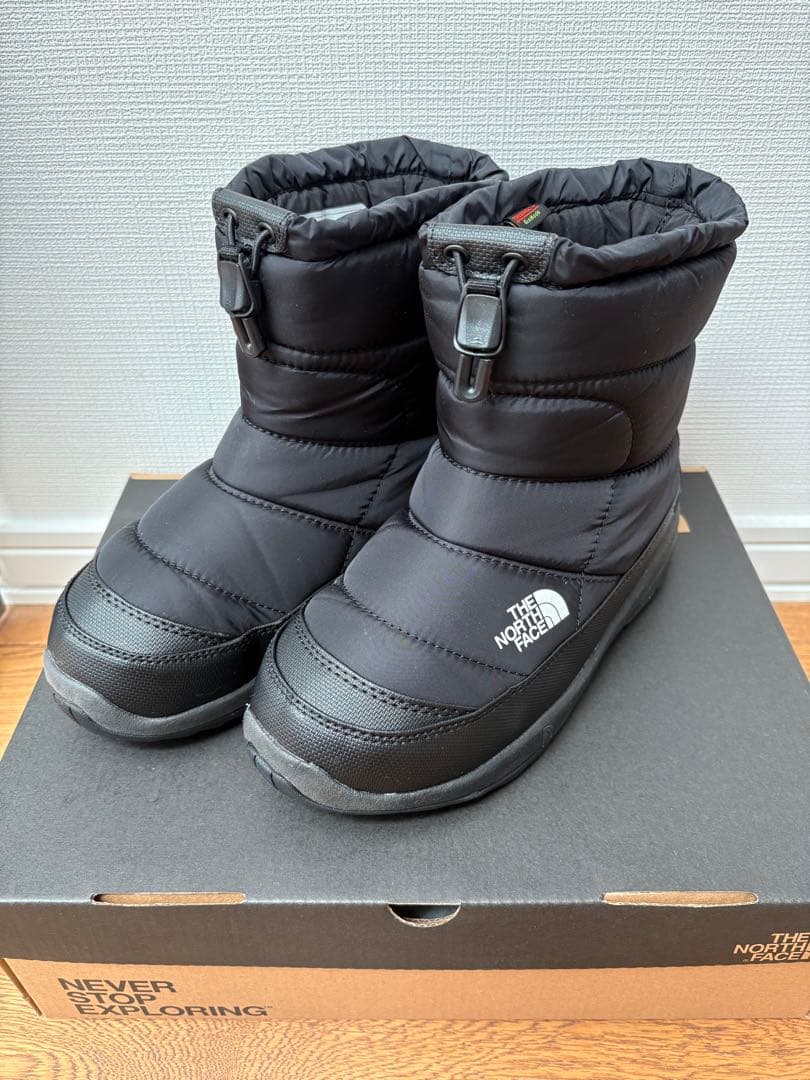 THE NORTH FACE キッズ ヌプシ スノーブーツ 防水 22cm