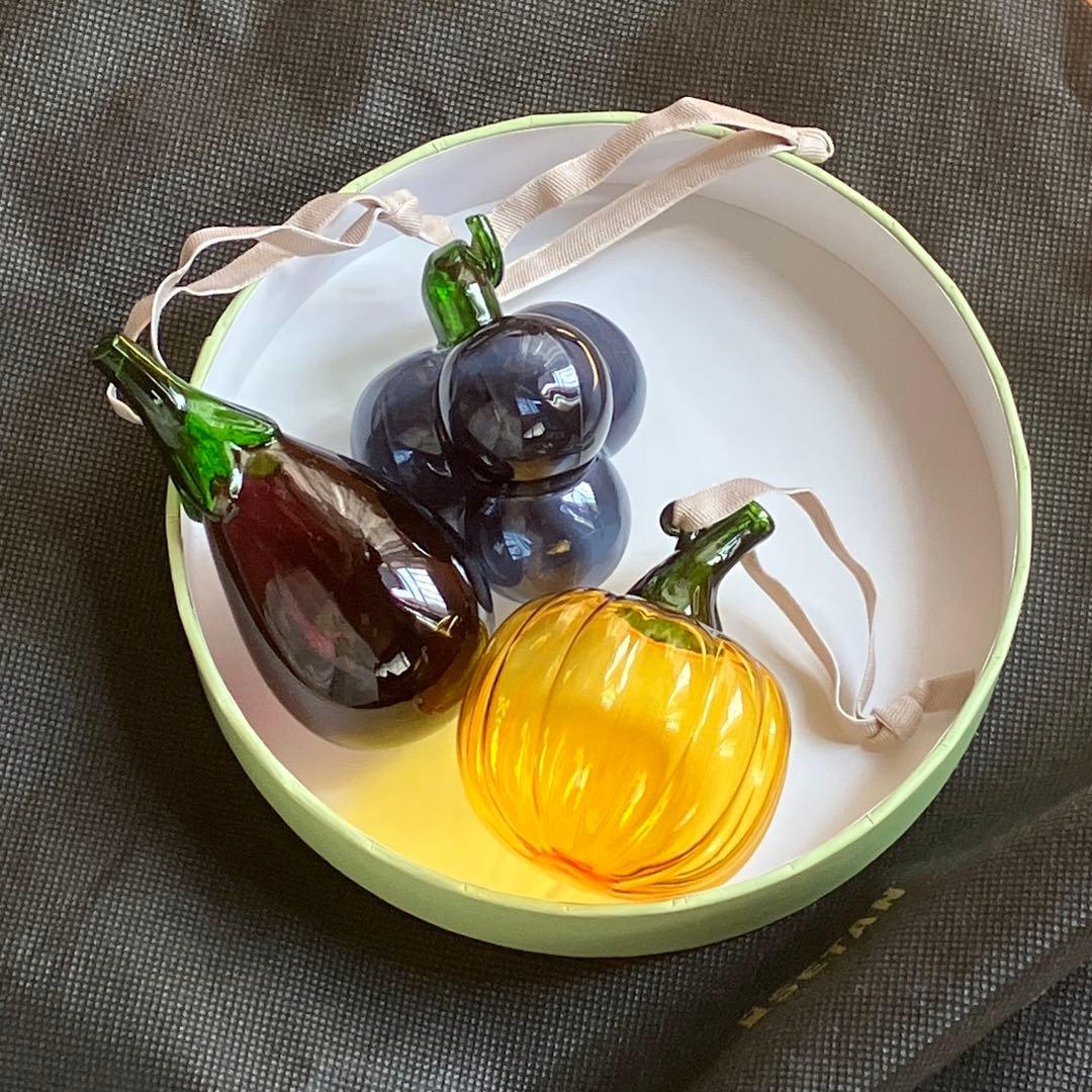 iittala】 ガラスオーナメント 3個セット 60mm - メルカリ