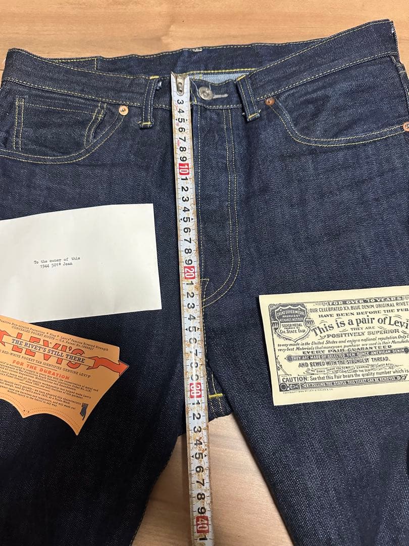 LEVI’S リーバイス LVC 501XX 1944 大戦モデル W33
