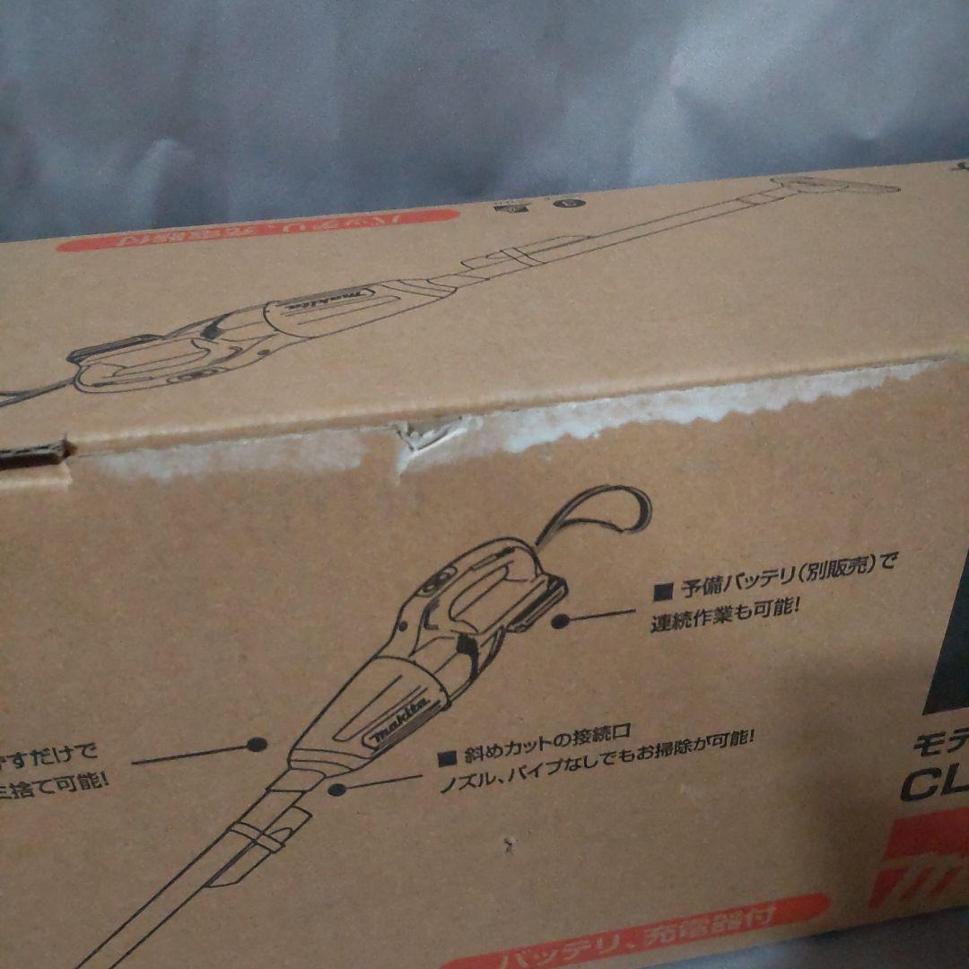 《新品》makitaコードレス掃除機 CL108FDSHW　バッテリ 充電器付