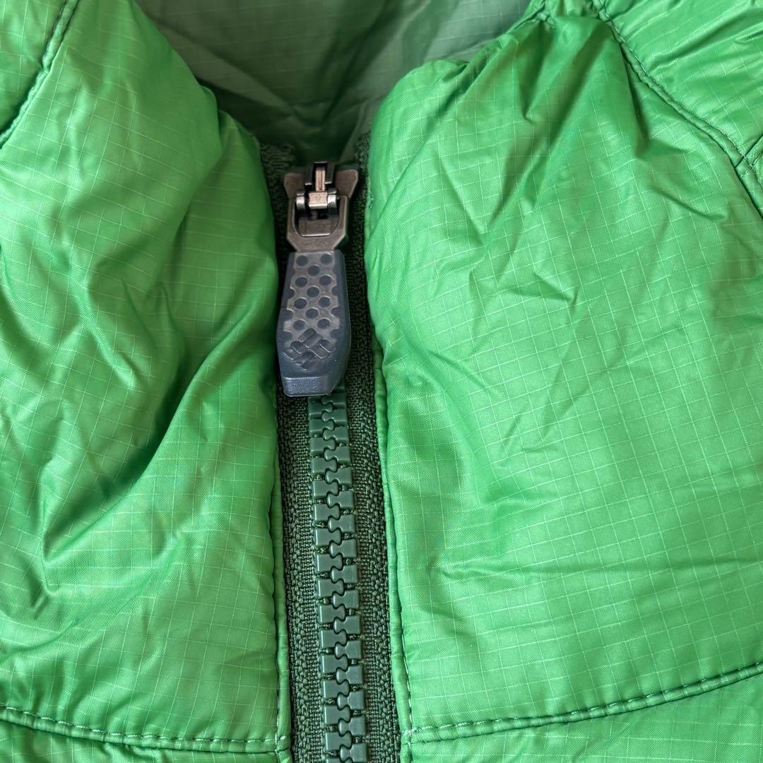 美品✨コロンビア ダウンジャケット ロッカウェーデンスIIIフーディー 緑 L