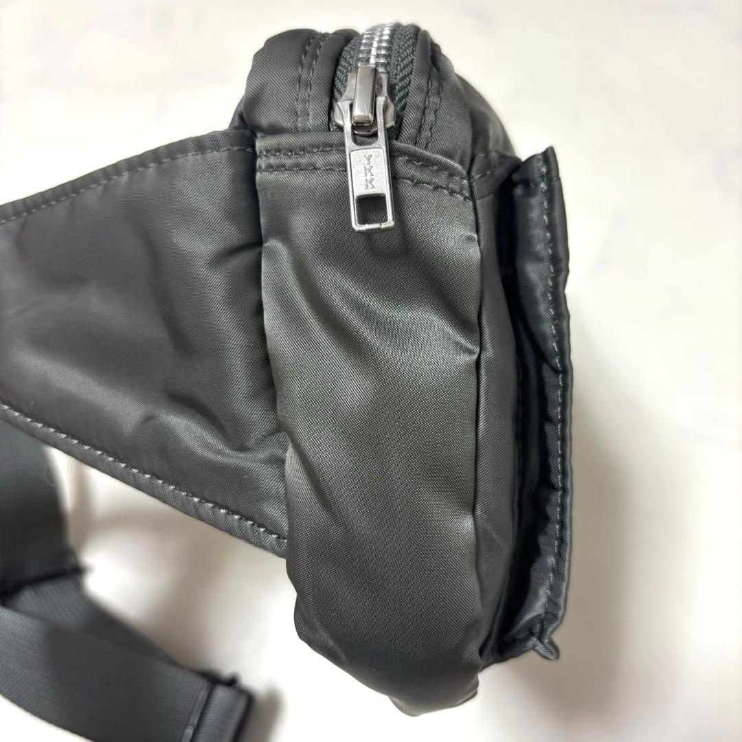 新品同様⭐︎ポーター ショルダー ボディバッグ タンカー 廃盤 希少シルバーグレー