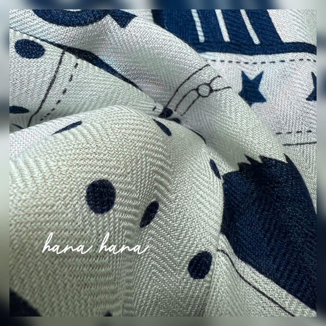 ×130 大判 ウール シルク ストール ショール 青み グレー はおり