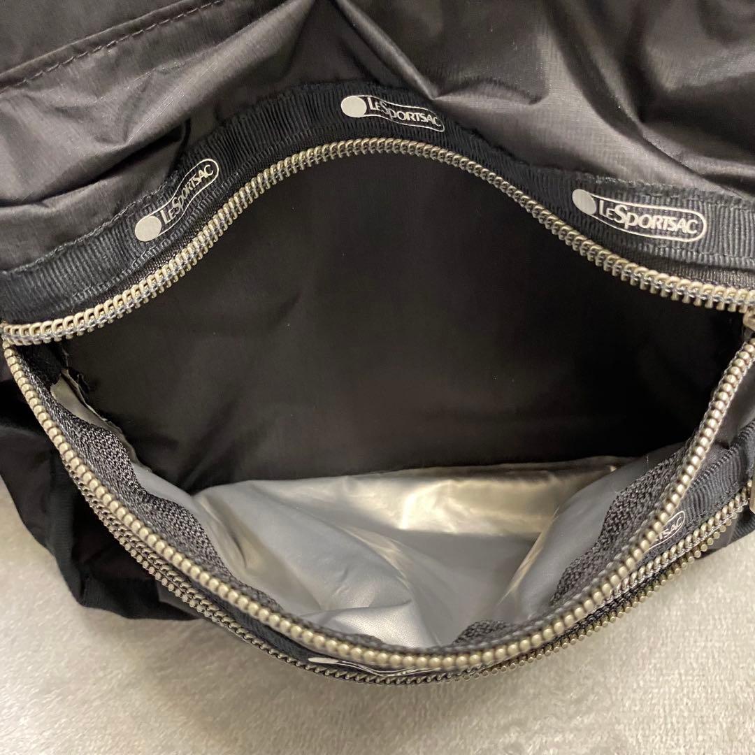 レスポートサック　エッセンシャル　リュック　ブラック　軽量　ナイロン　B5収納可