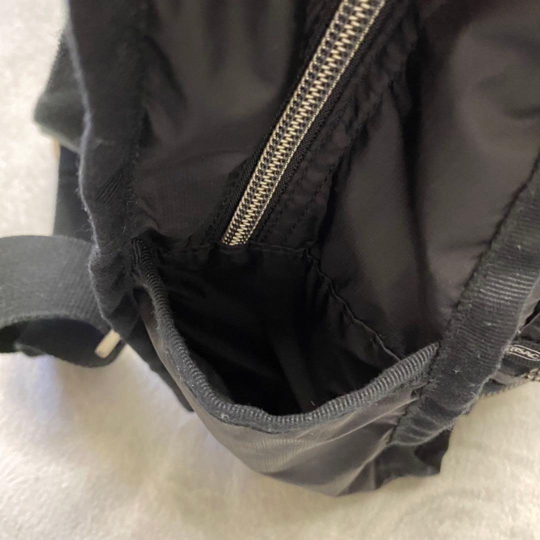 レスポートサック　エッセンシャル　リュック　ブラック　軽量　ナイロン　B5収納可