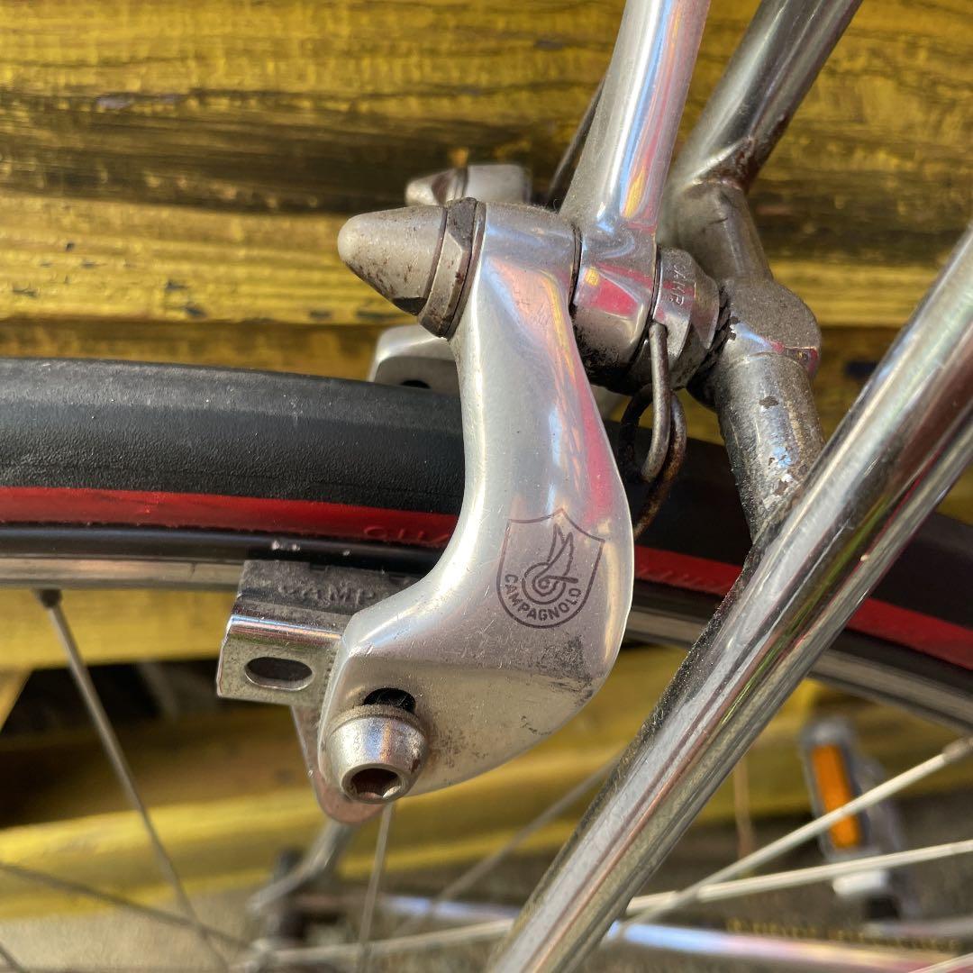 ビンテージコルナゴ　フルカンパ　タイヤはミシュラン