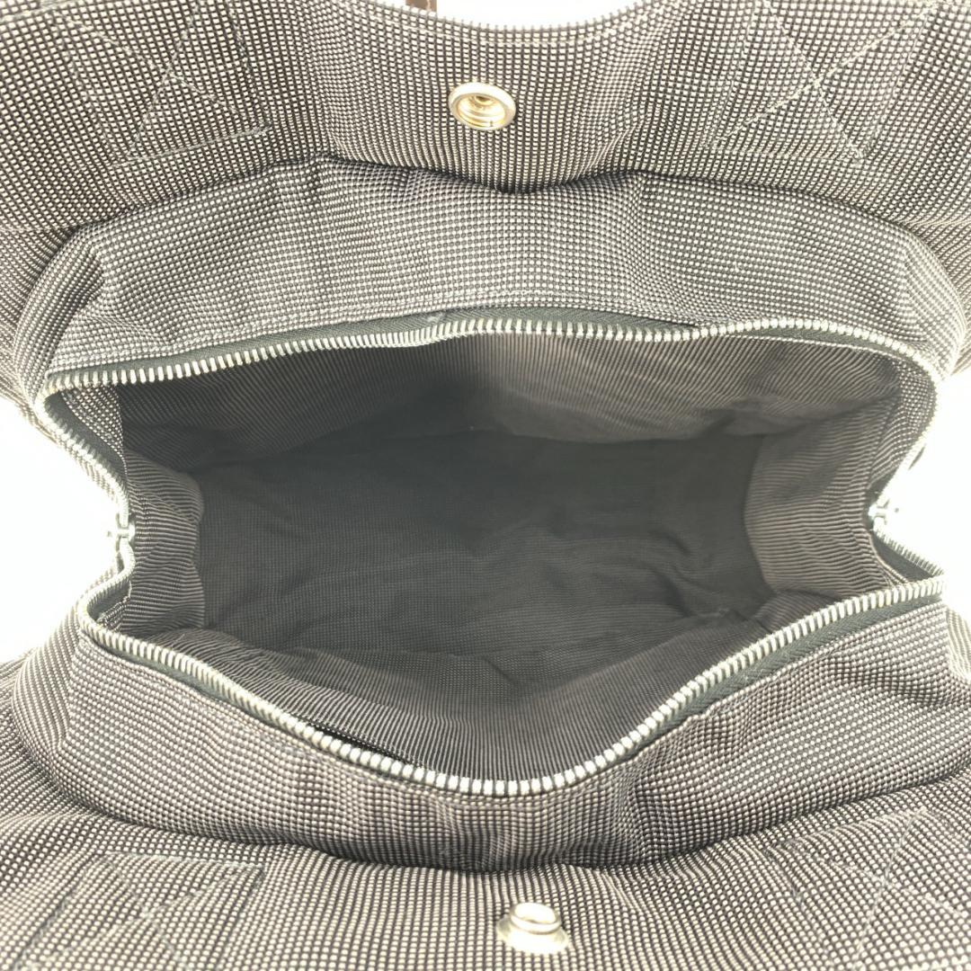 エルメス エールライン アドMM リュックサック キャンバス グレー