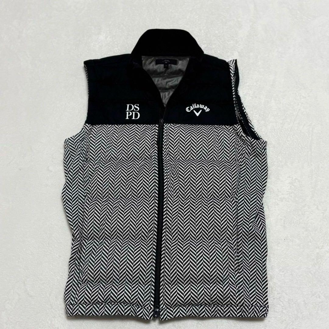 Callaway×DSPD 中綿ジップアップジャケット ヘリンボーン M
