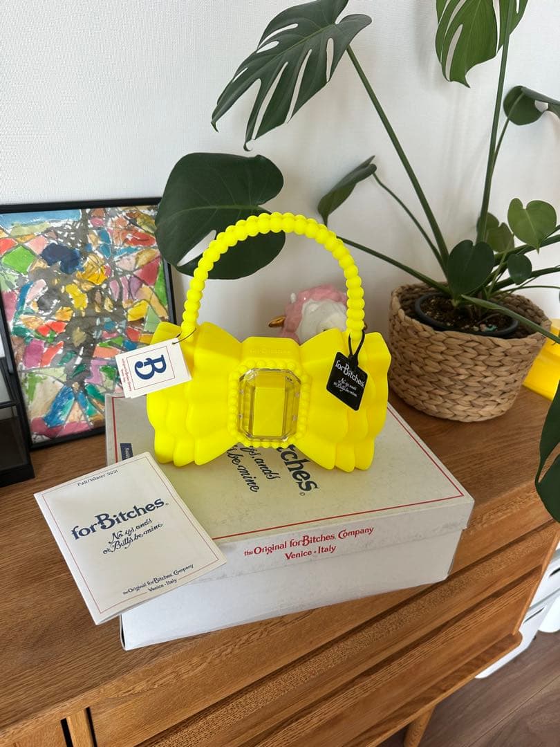 新品 forbitches リボンバッグ