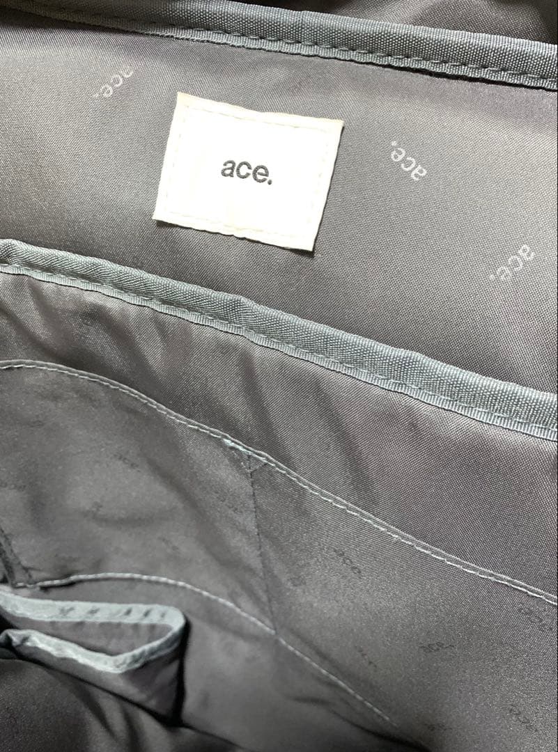 ace. エース フィッテムクラス ブラック A4収納可 ビジネス リュック