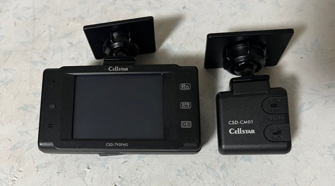 セルスター　csd-790FHG ドライブレコーダー -X-