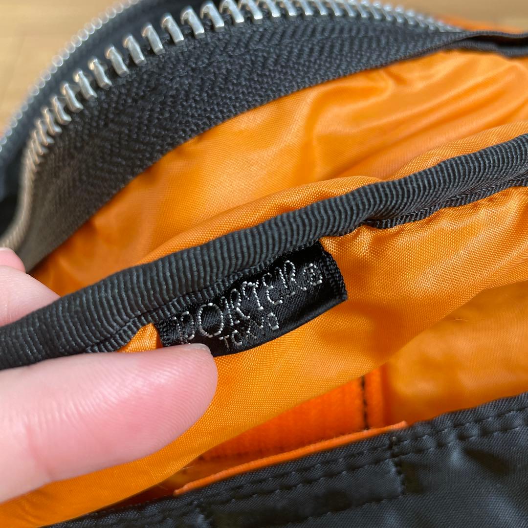 極美品　ポーター　タンカー　ボディバッグ　ウエストバッグ　2way 黒