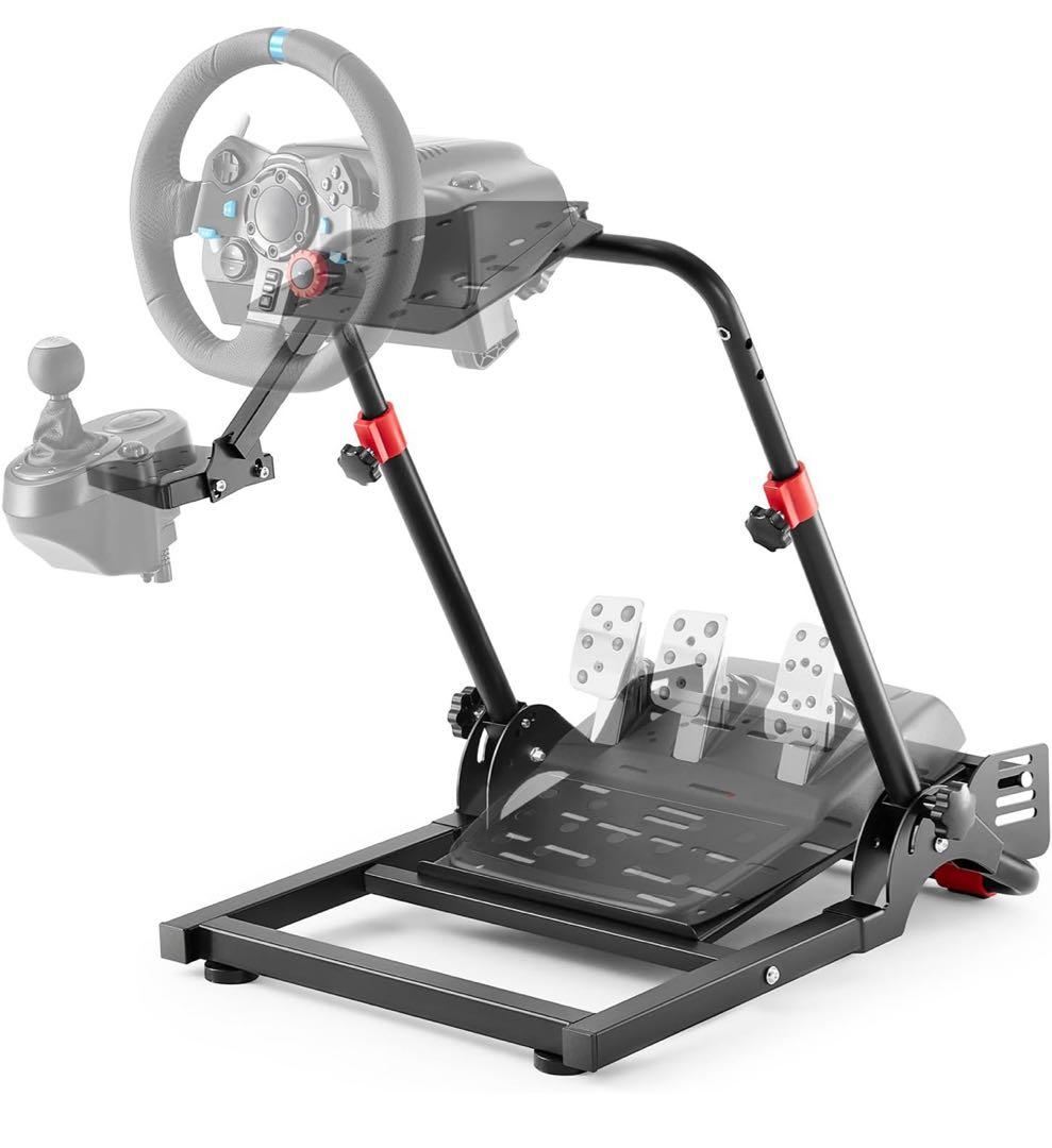 DIWANGUS コックピット 安定性 レーシングホイールスタンド 折りたたみ
