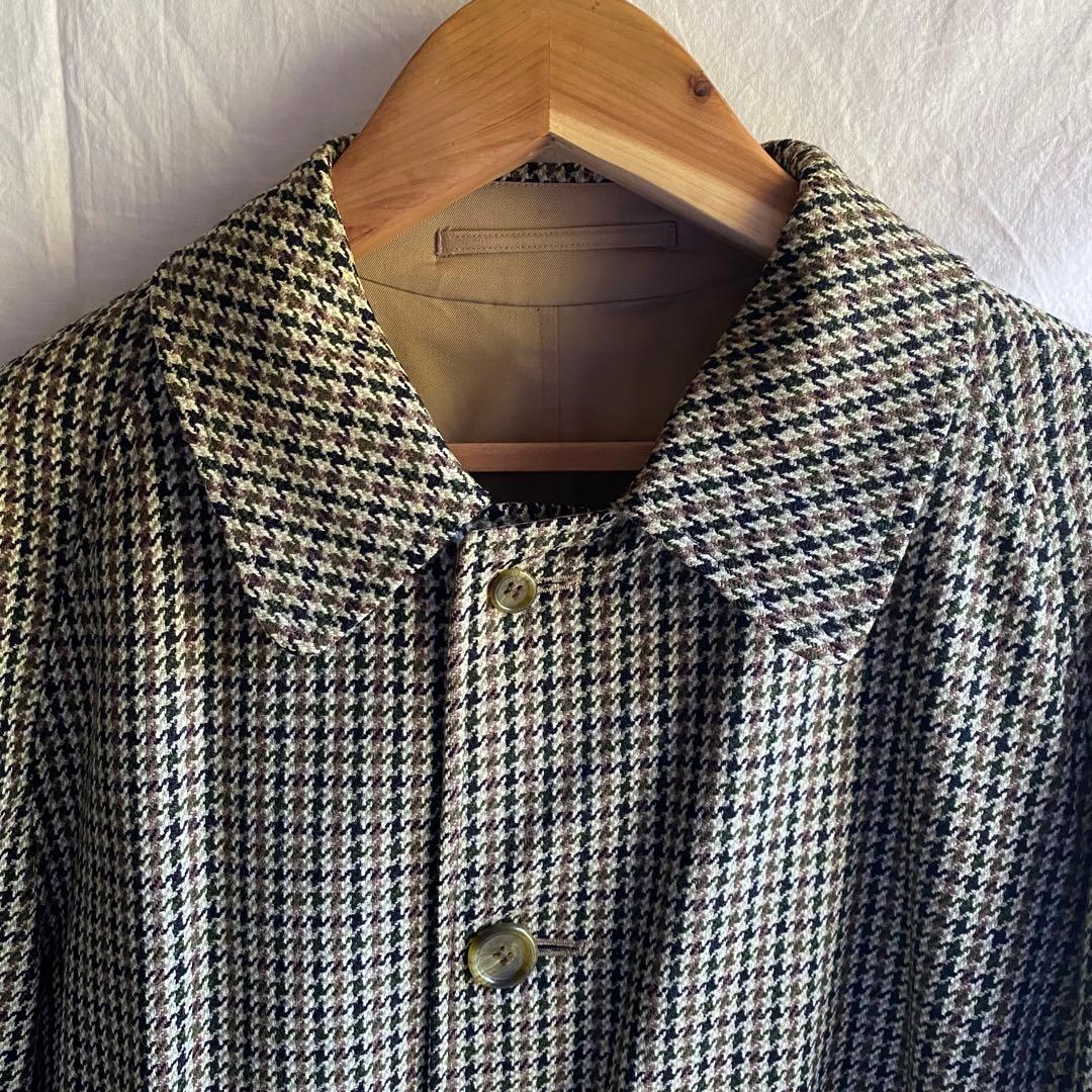 ビンテージ 80s バーバリー リバーシブルステンカラーコート 46 英国製