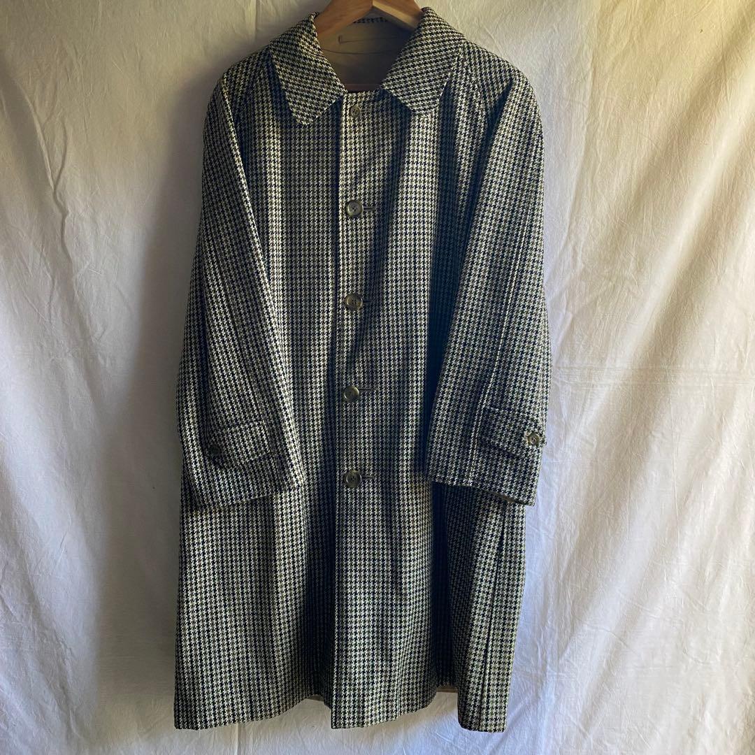 ビンテージ 80s バーバリー リバーシブルステンカラーコート 46 英国製