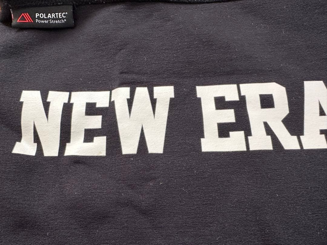 NEW ERA ゴルフ☆ 中綿ナイロンVネックジャケットネックウォーマーセット☆