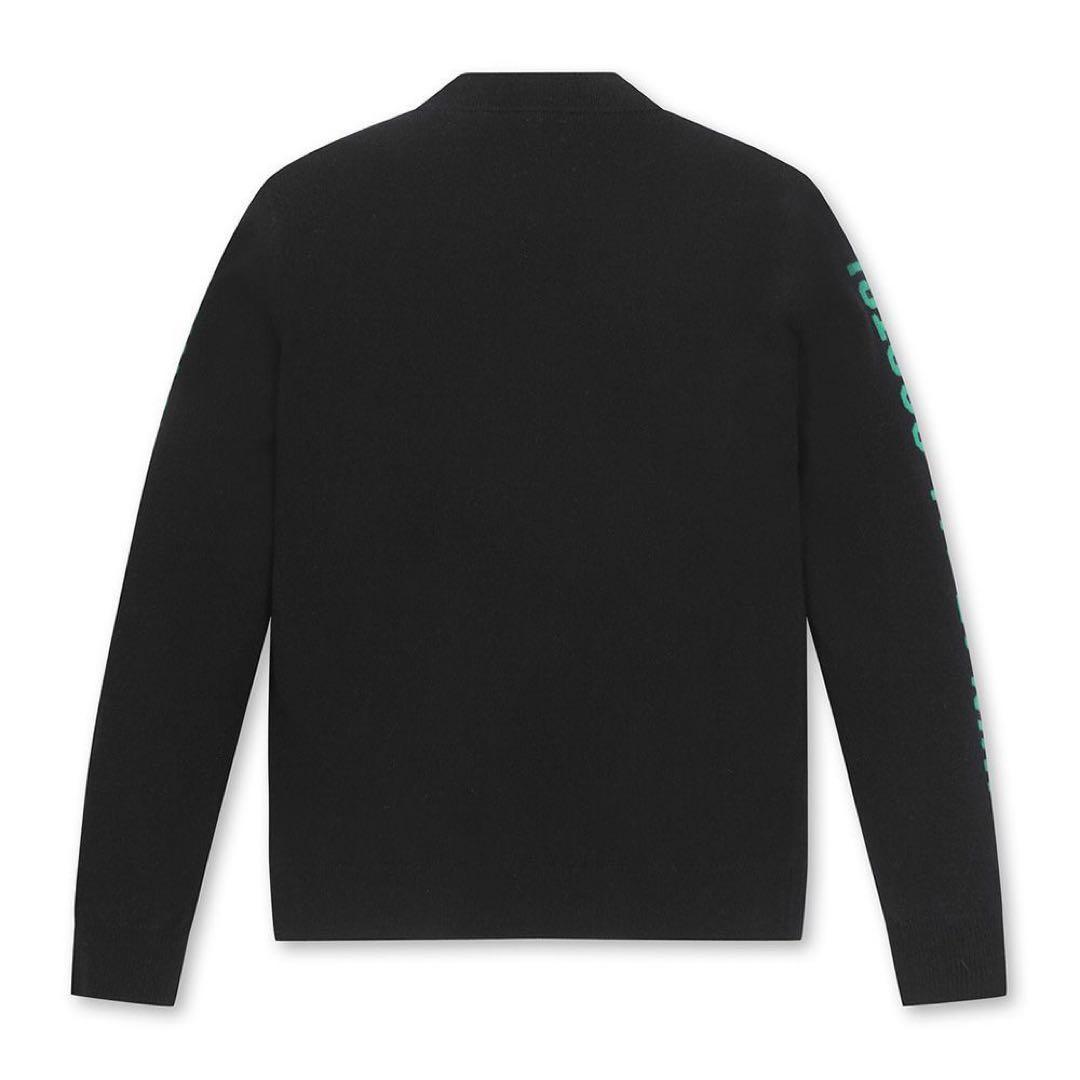 新品WAACゴルフメンズニットLサイズ黒