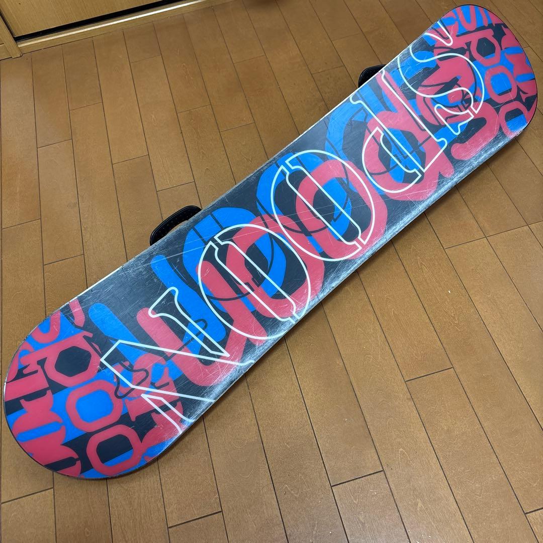 子供用スノーボード3点セット(ボード110、ビンディング、K2ブーツ19.5)