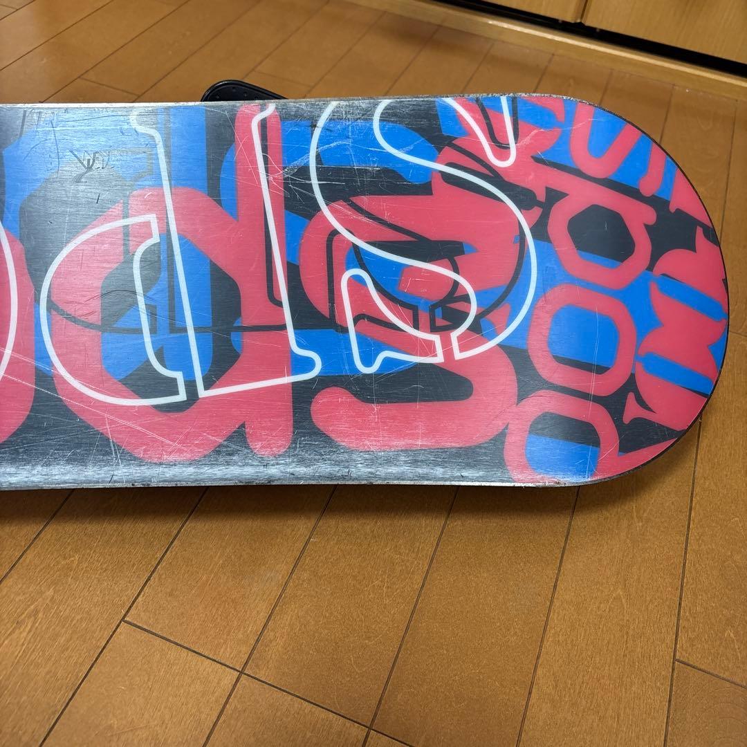 子供用スノーボード3点セット(ボード110、ビンディング、K2ブーツ19.5)